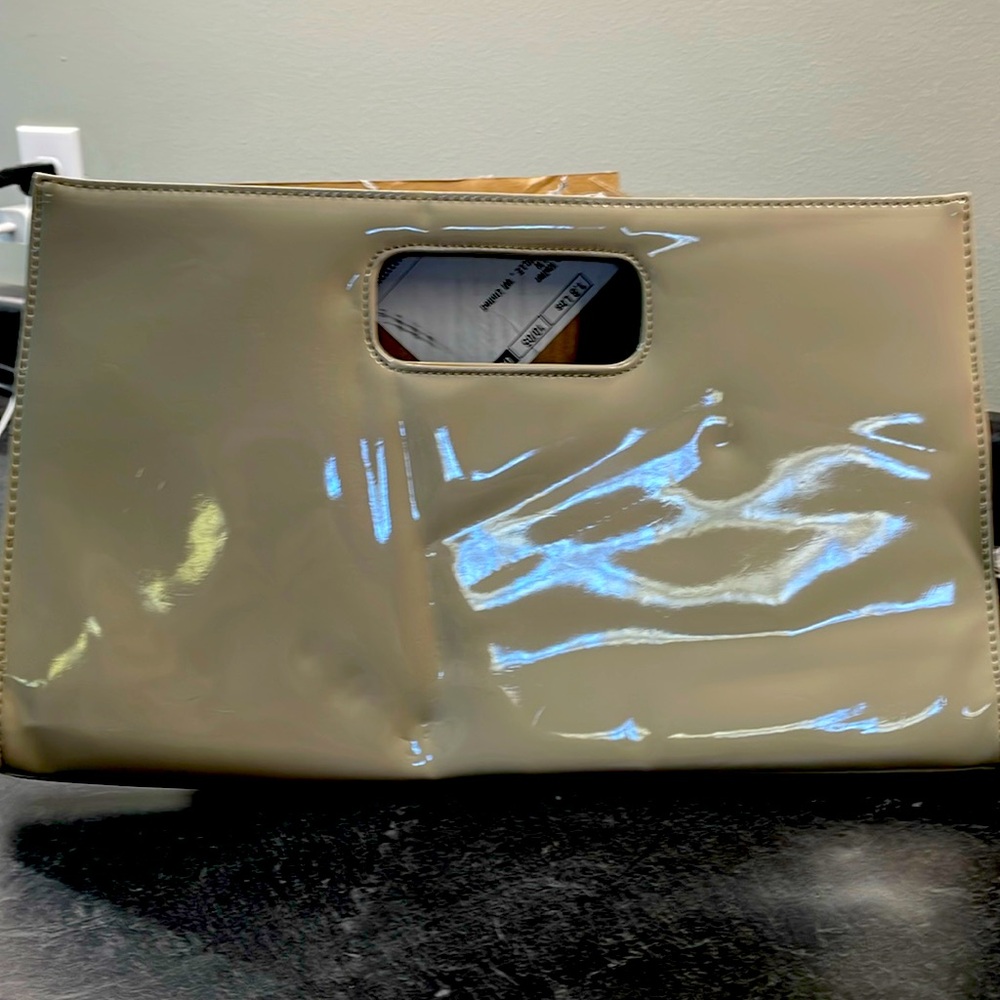 Two-tone Large Clutch